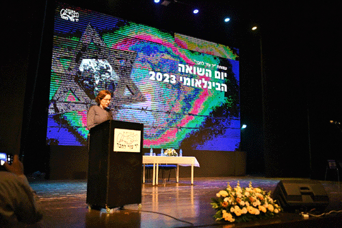 הטקס יום הזיכרון הבינלאומי לשואה ולגבורה נערך ביוזמתה של עמותת "יד עזר לחבר"