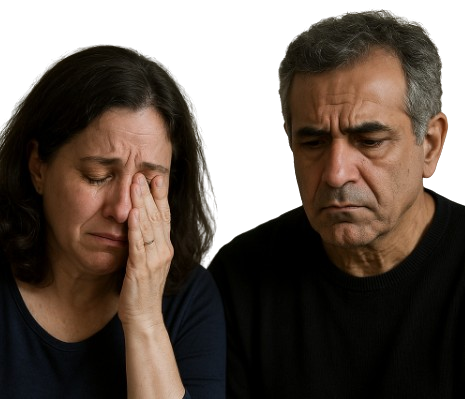 האישה יהודייה ילידת ניו ג'רזי, הבעל יהודי מגויר יליד טהרן. העימות פרץ אחרי 30 שנות נישואים, איך זה יגמר?
