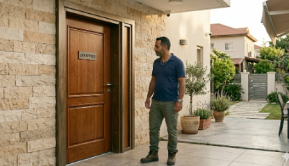 למה האישה סירבה לתת לבעלה את המפתח לממ"ד?